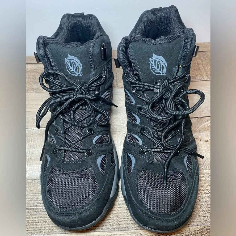 Danner Men's Mountain 600 Leaf GTX Waterproof Hiking Boots Black Vibram Size 7.5